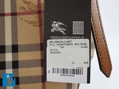 burberry code ittivgro58cal|Burberry bag identification.